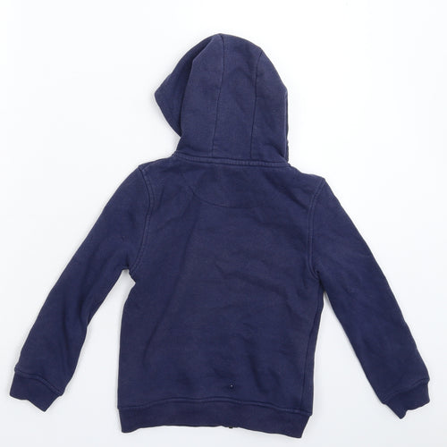 Primark Boys Blue   Full Zip Hoodie Size 6-7 Years