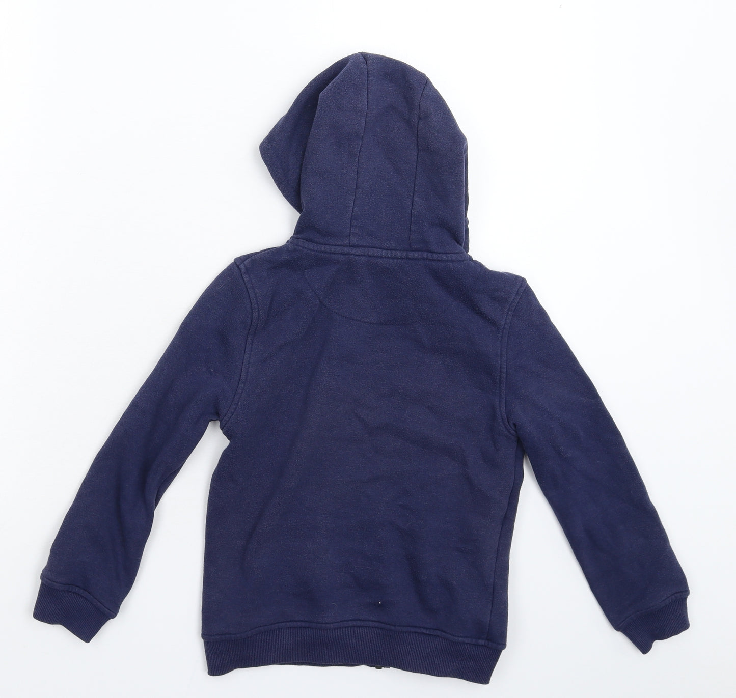 Primark Boys Blue   Full Zip Hoodie Size 6-7 Years