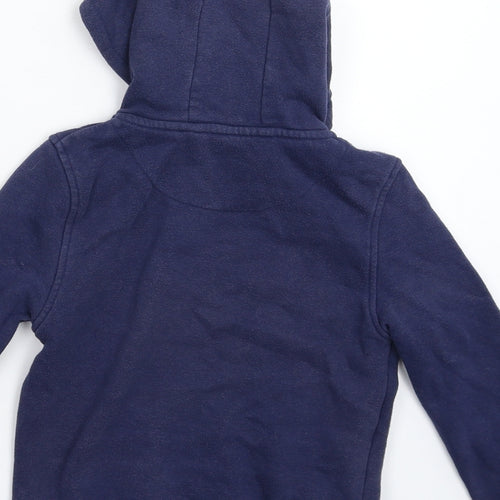 Primark Boys Blue   Full Zip Hoodie Size 6-7 Years