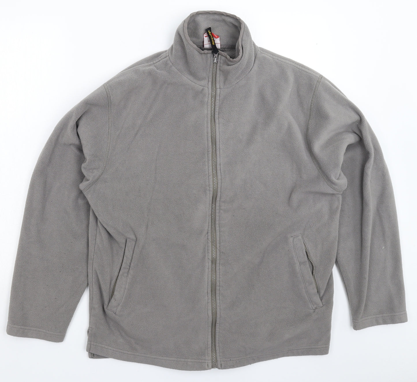 Result Mens Grey  Fleece Jacket  Size M