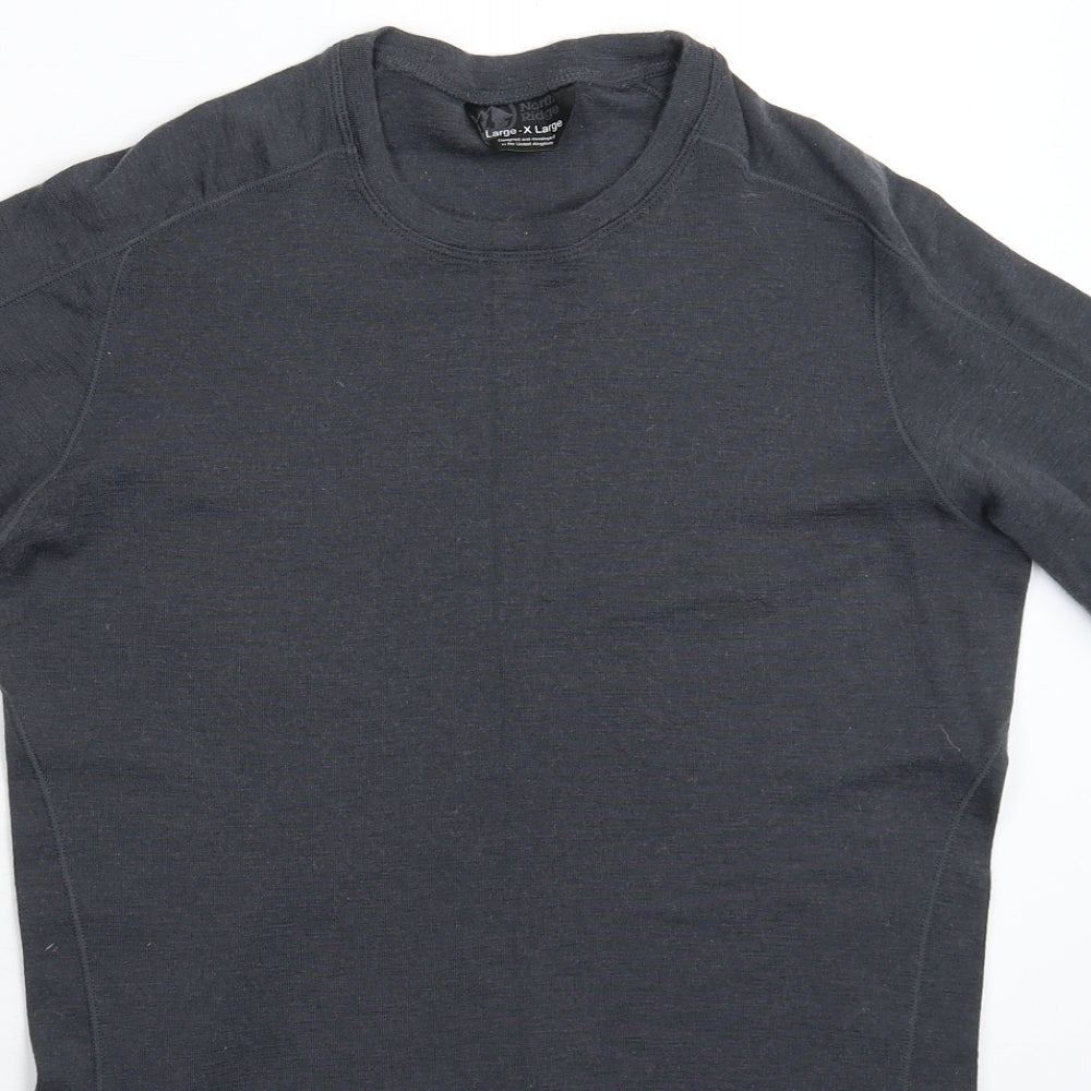 North Ridge Womens Grey   Basic T-Shirt Size XL