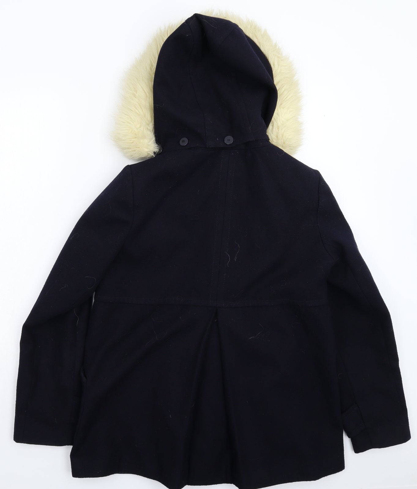 Topshop Womens Blue   Pea Coat Coat Size 12