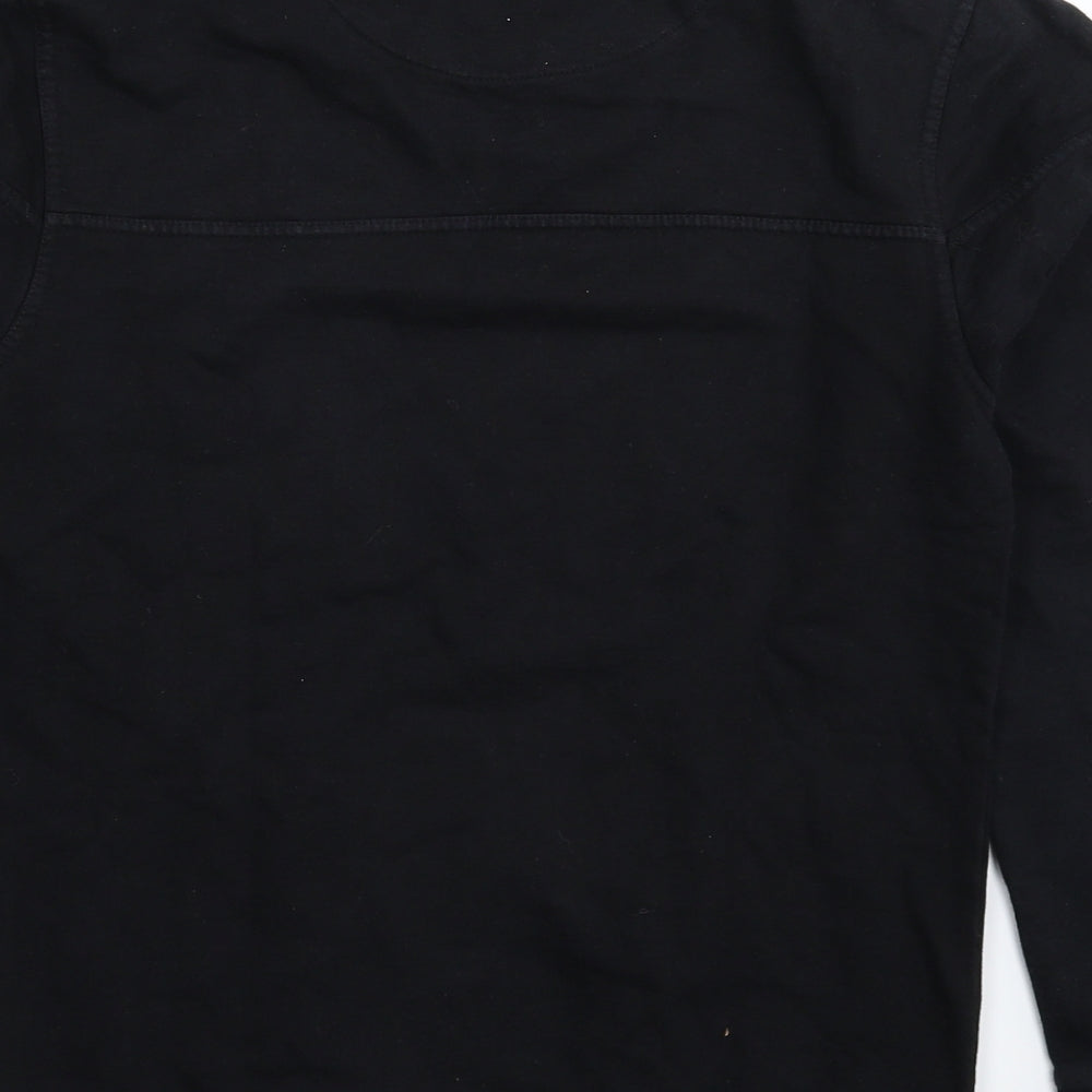 HUGO BOSS Mens Black   Pullover Sweatshirt Size S