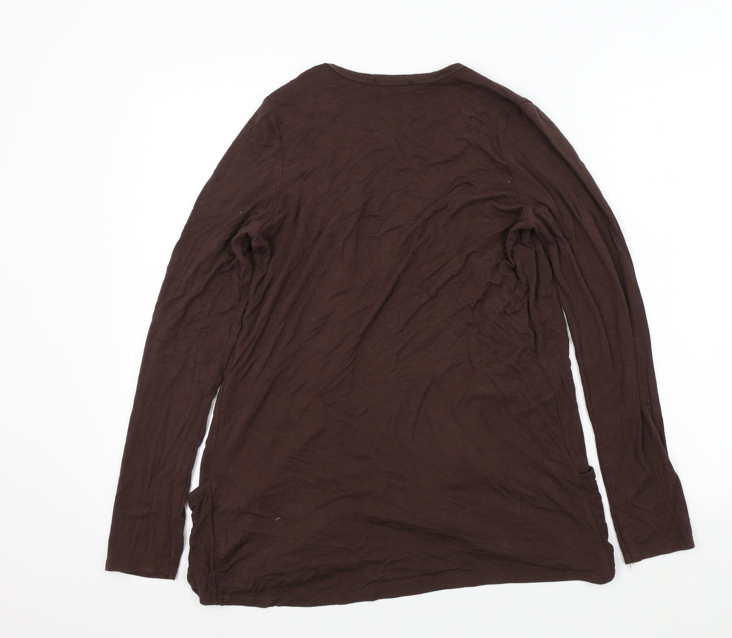 Sassy Womens Brown   Cardigan Jumper Size S