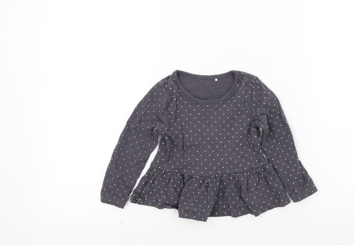 George Girls Green   Pullover Jumper Size 18-24 Months