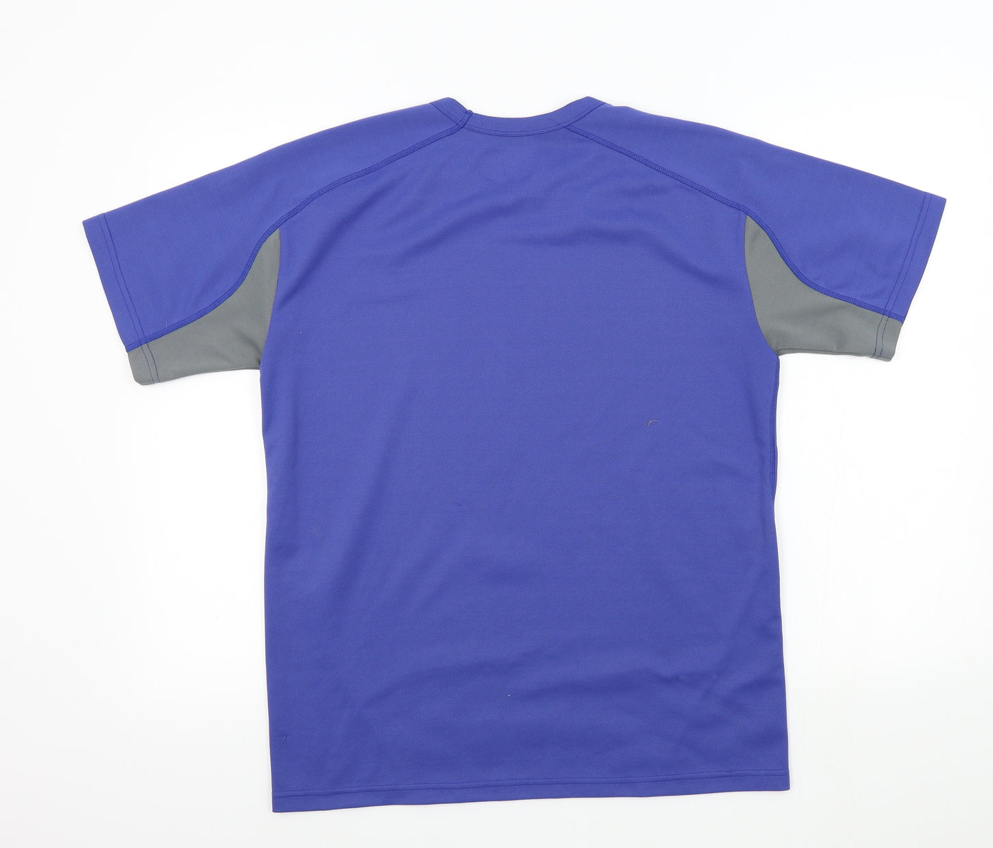 Mountain Equipment Mens Blue Colourblock   T-Shirt Size M