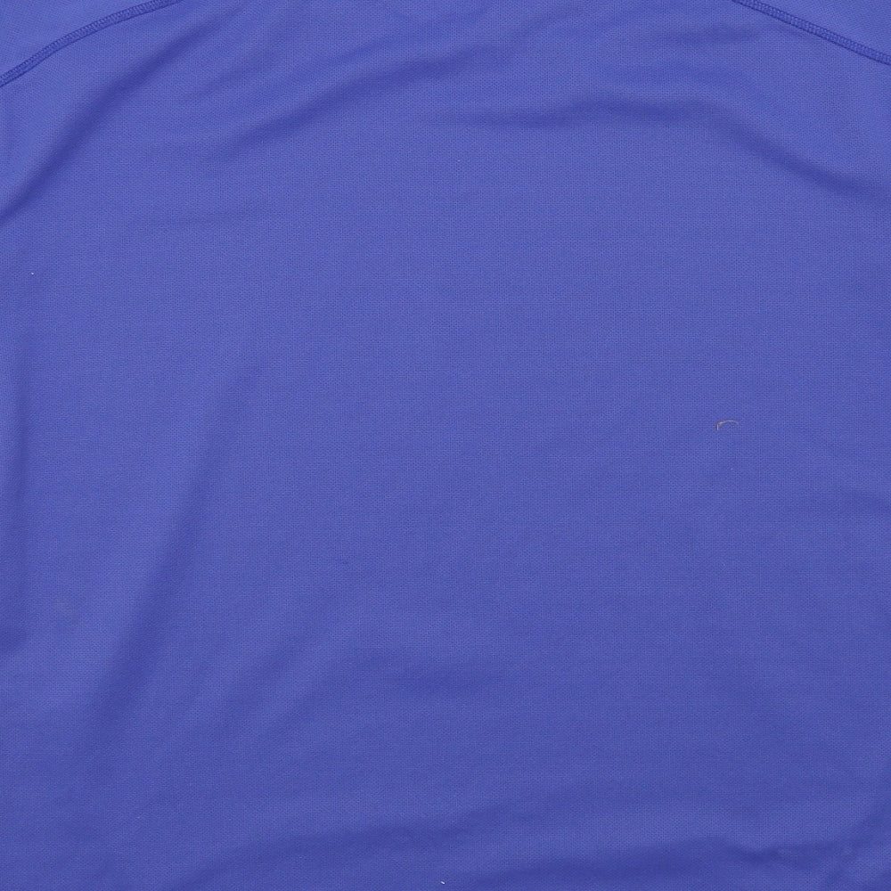 Mountain Equipment Mens Blue Colourblock   T-Shirt Size M