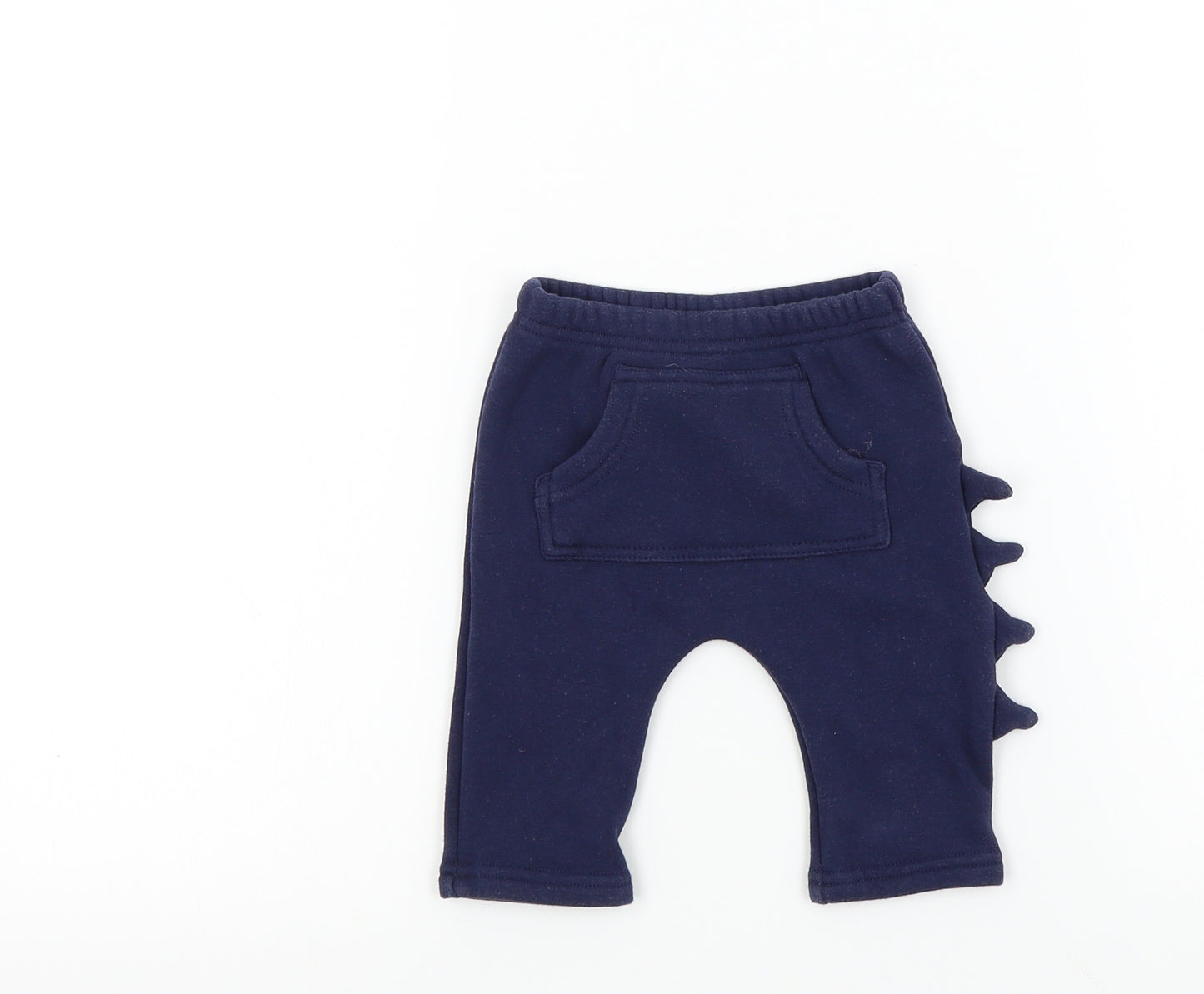 TU Baby Blue Colourblock  Jogger Trousers Size 0-3 Months