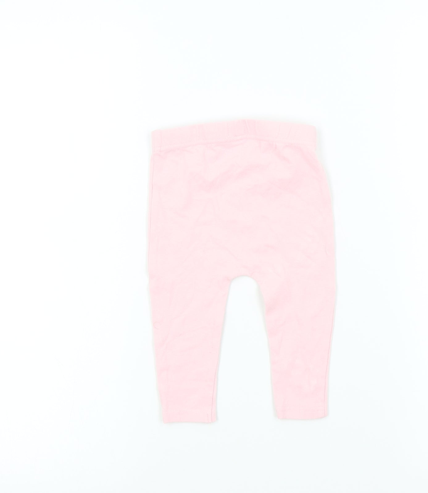 Studio Girls Pink Colourblock  Jogger Leggings Size 9-12 Months