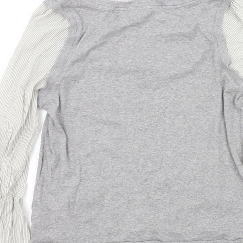 M&S Womens Grey   Pullover Jumper Size 16