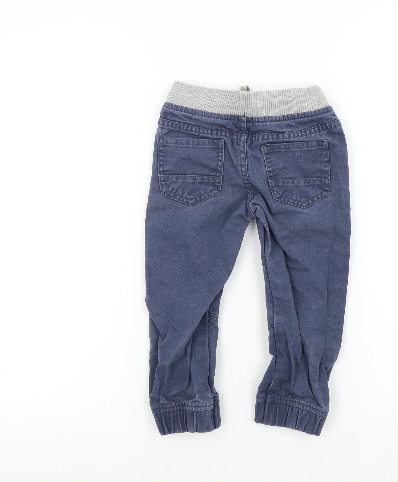 Urban Rascals Boys Blue Colourblock  Carpenter Trousers Size 2-3 Years