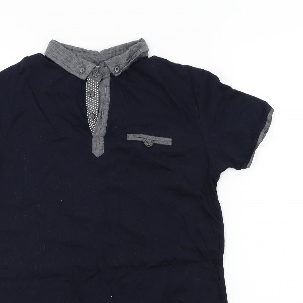 Primark Boys Blue   Basic T-Shirt Size 12-13 Years