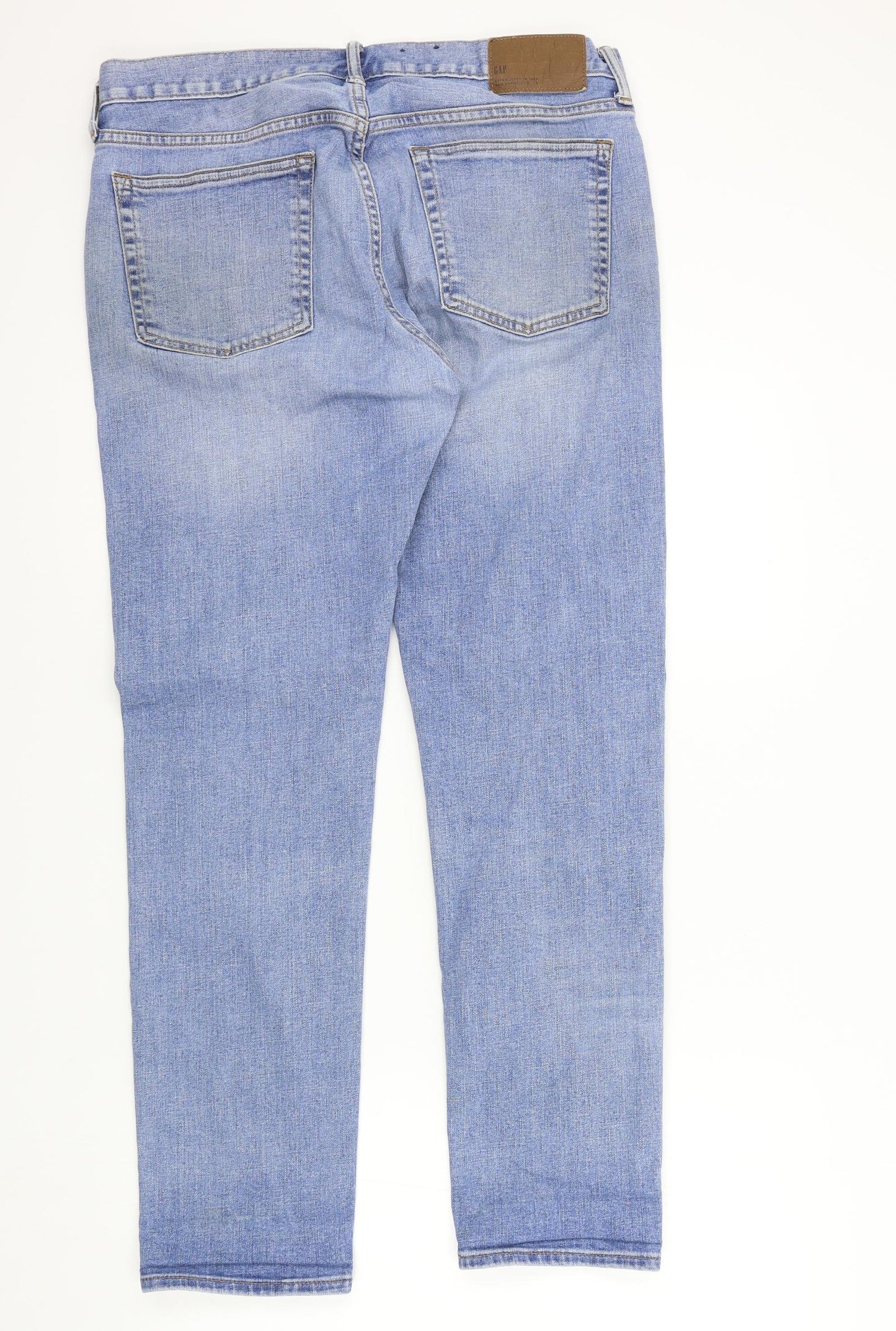 Gap Mens Blue   Straight Jeans Size 34 L30 in