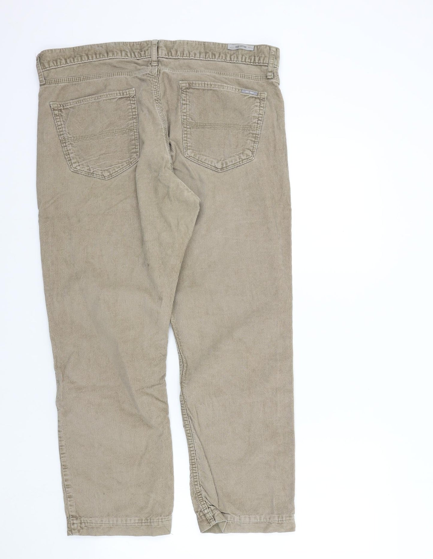 M&S Mens Brown   Trousers  Size 36 L29 in