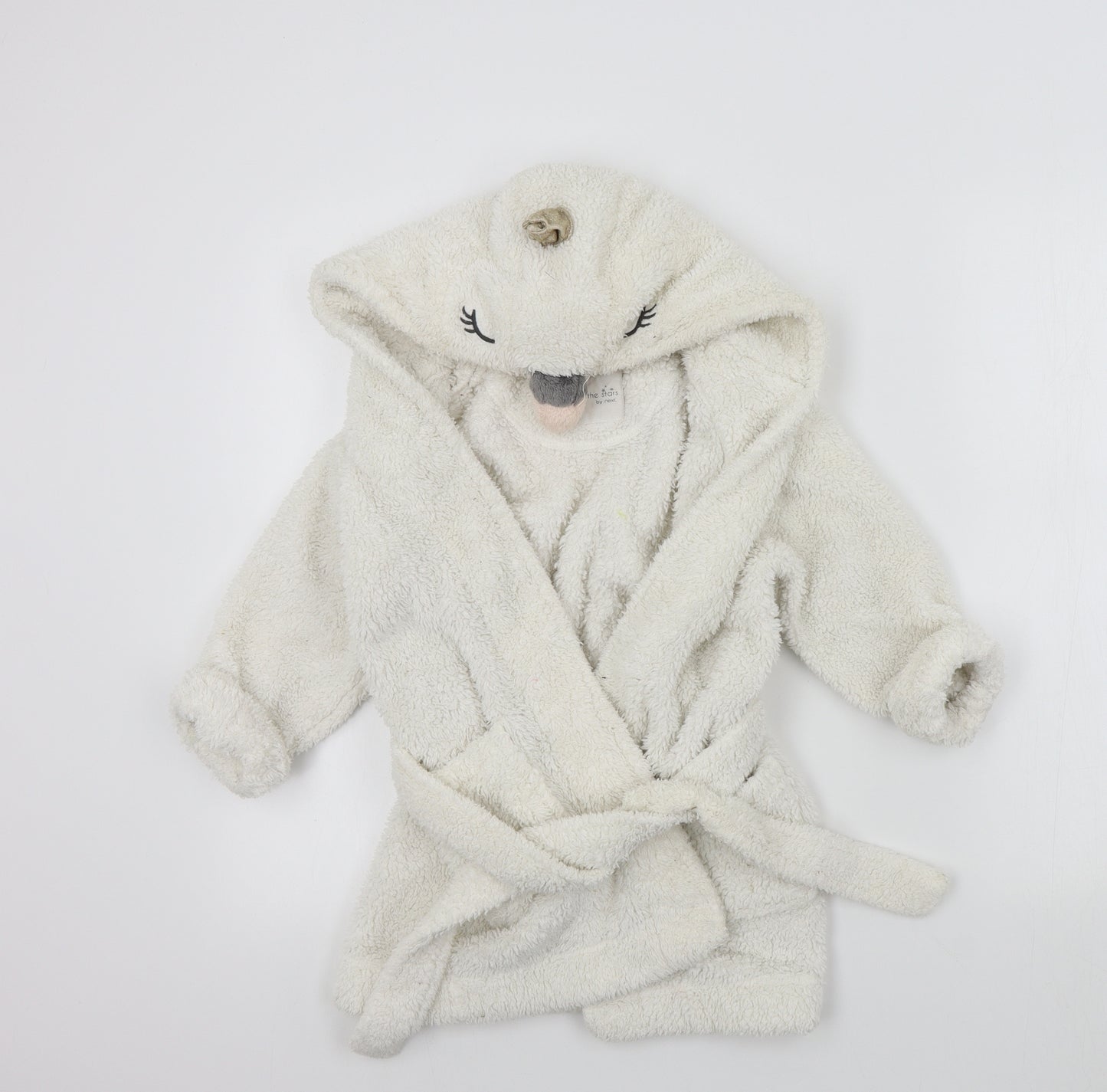 NEXT Girls Silver Colourblock  Top Robe Size 5-6 Years