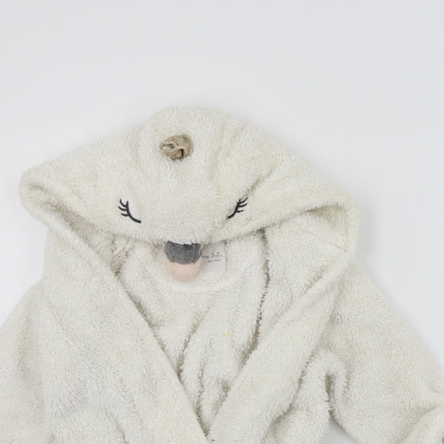 NEXT Girls Silver Colourblock  Top Robe Size 5-6 Years
