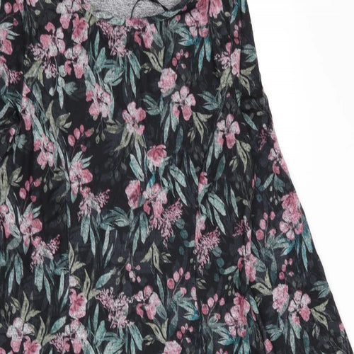 Cotton Traders Womens Multicoloured Floral  Fit & Flare  Size 12