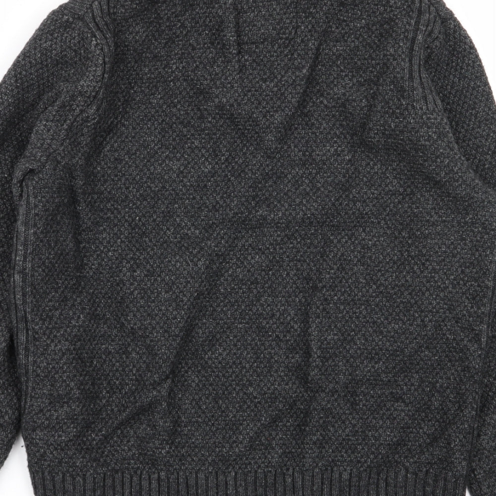 H&M Mens Grey   Pullover Jumper Size M