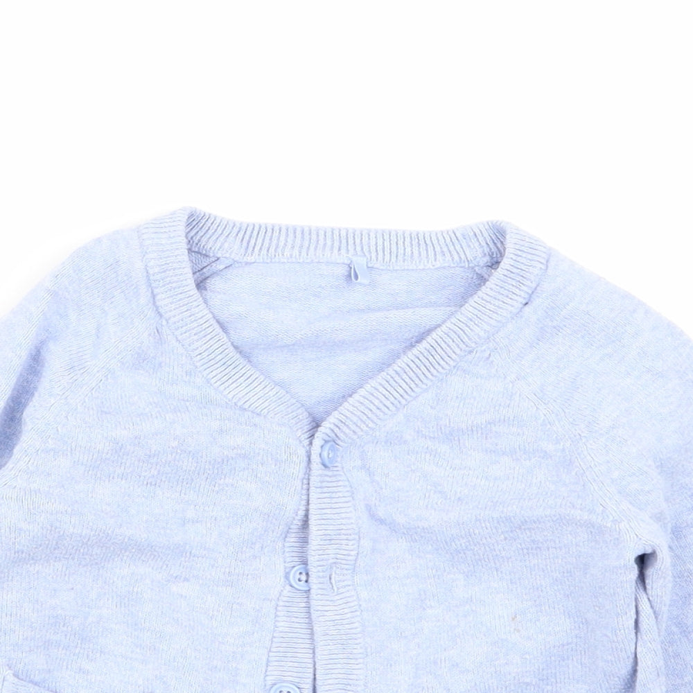 TU Boys Blue   Cardigan Jumper Size 9-12 Months