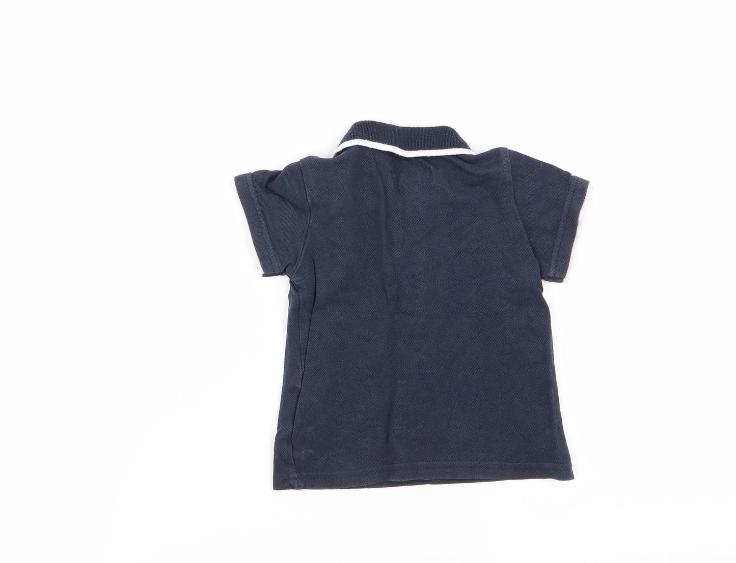 Lee Cooper Boys Blue   Basic Polo Size 18-24 Months