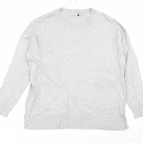 Gallery Womens Grey   Pullover Jumper Size M