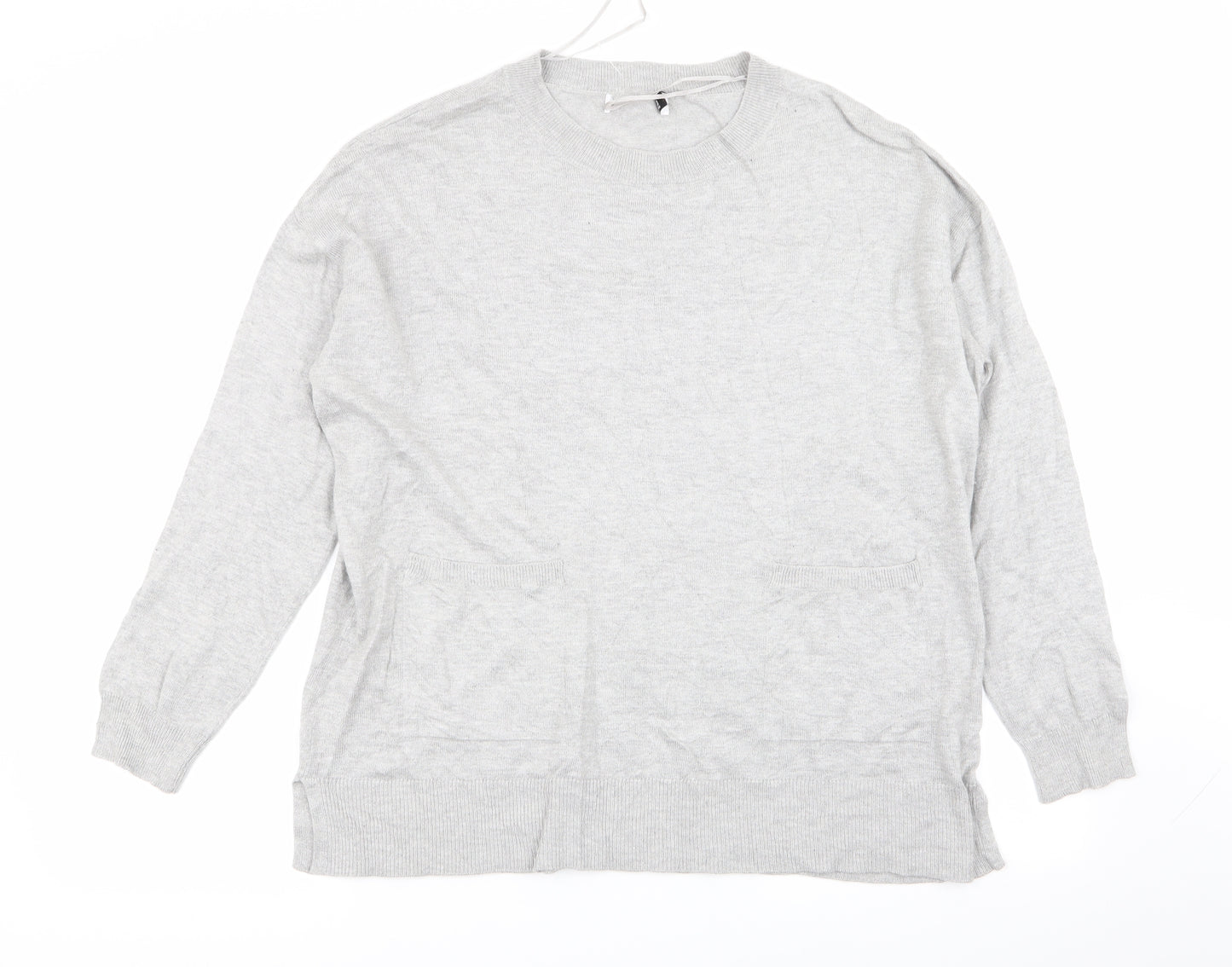 Gallery Womens Grey   Pullover Jumper Size M