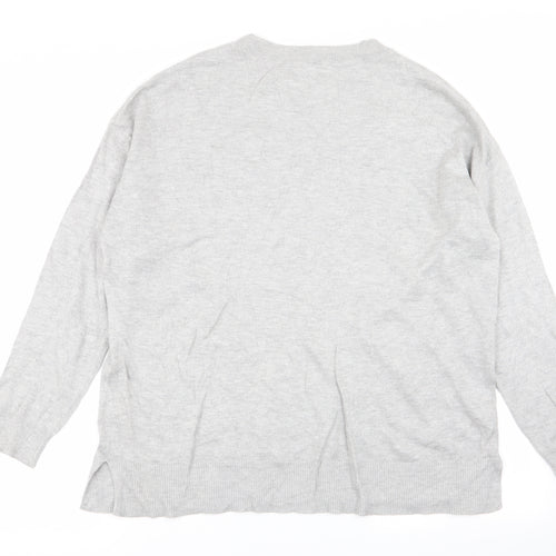 Gallery Womens Grey   Pullover Jumper Size M