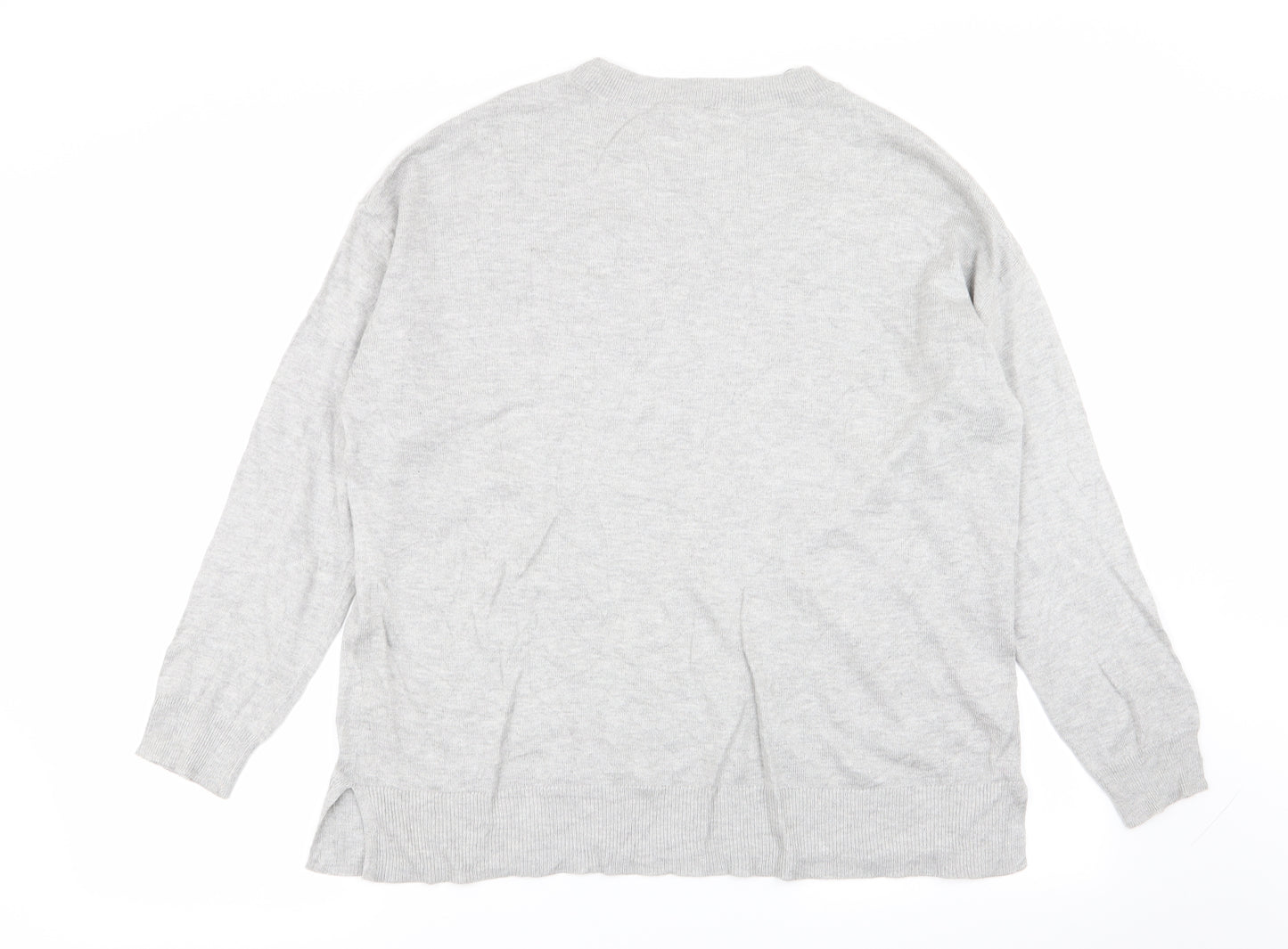 Gallery Womens Grey   Pullover Jumper Size M