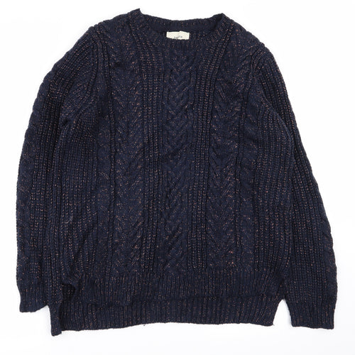 Papaya Womens Blue   Pullover Jumper Size L