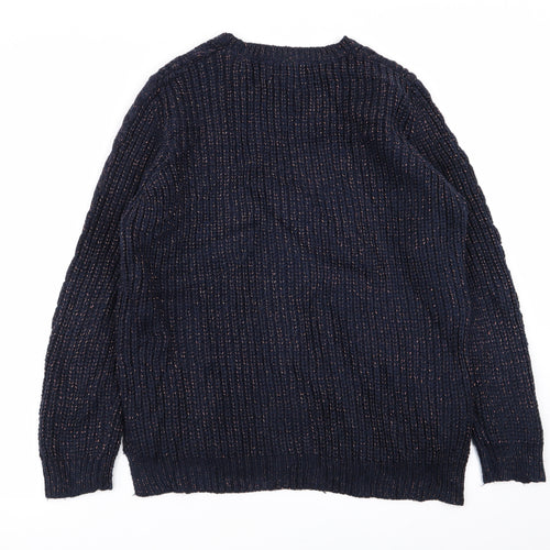 Papaya Womens Blue   Pullover Jumper Size L