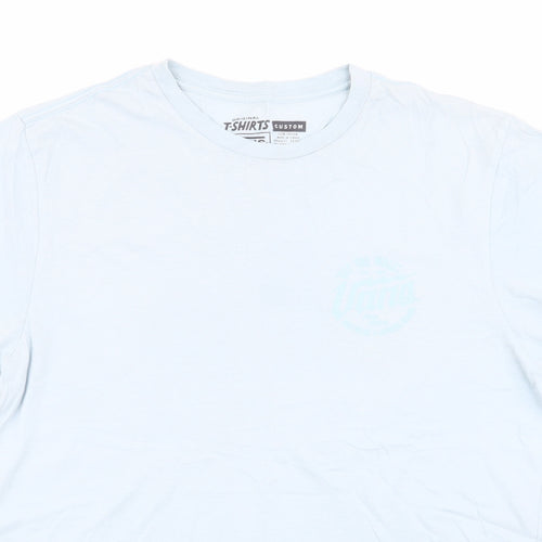 VANS Mens Blue    T-Shirt Size M