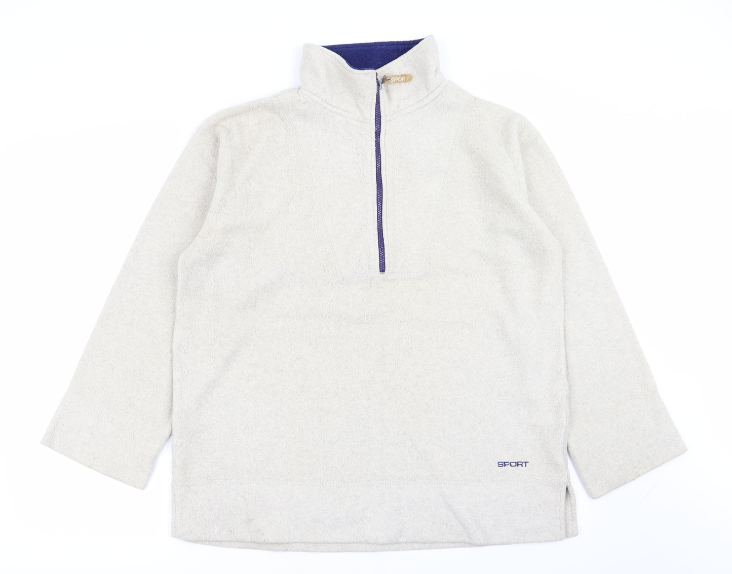theme sport Womens Ivory   Pullover Jumper Size 10