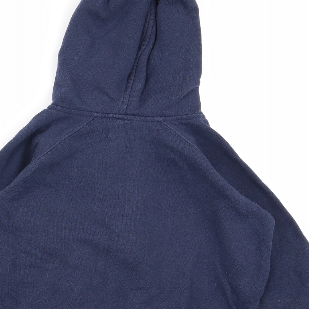 us athlete Girls Blue   Full Zip Jumper Size 4-5 Years