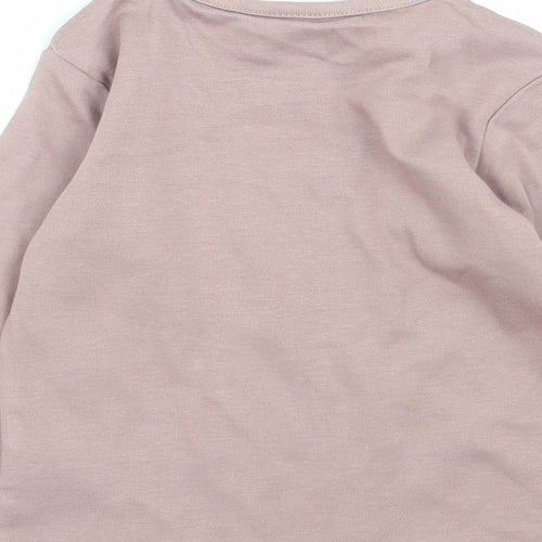 Cherokee Girls Brown   Basic T-Shirt Size 12-18 Months