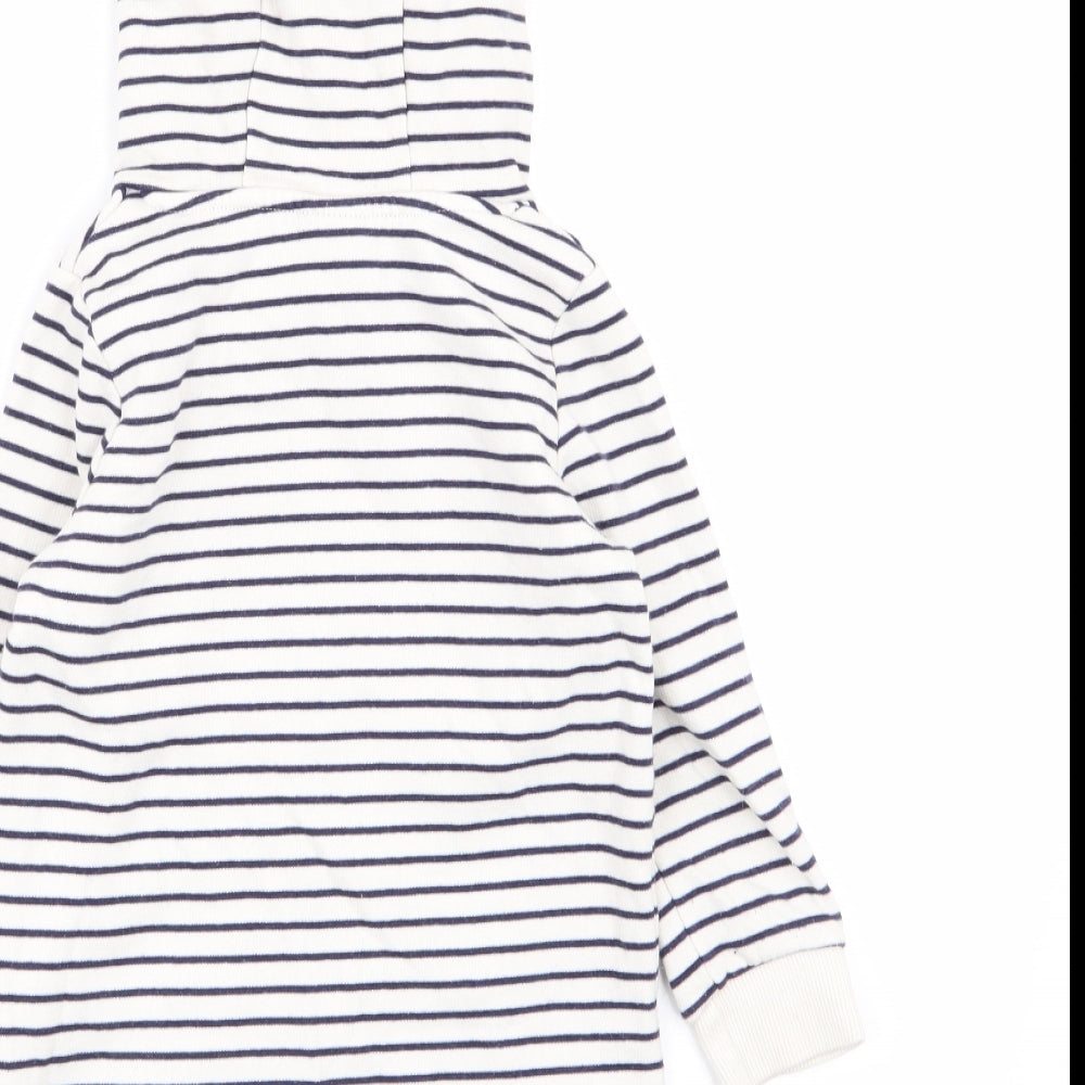 Peppa Pig Girls Multicoloured Striped  Jumper Dress  Size 3-4 Years