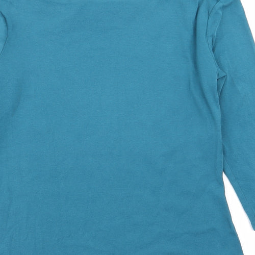 Nutmeg Womens Blue   Basic T-Shirt Size 10