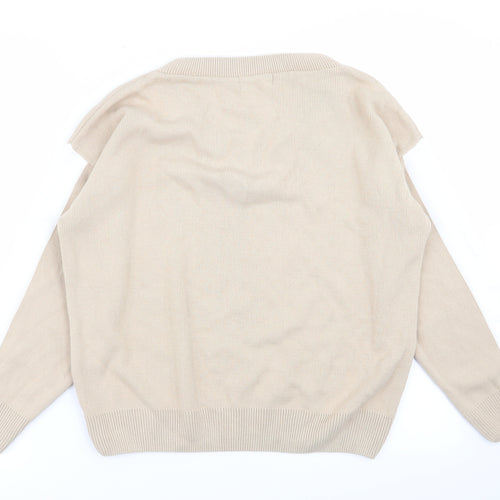 PLT Womens Beige   Pullover Jumper Size M