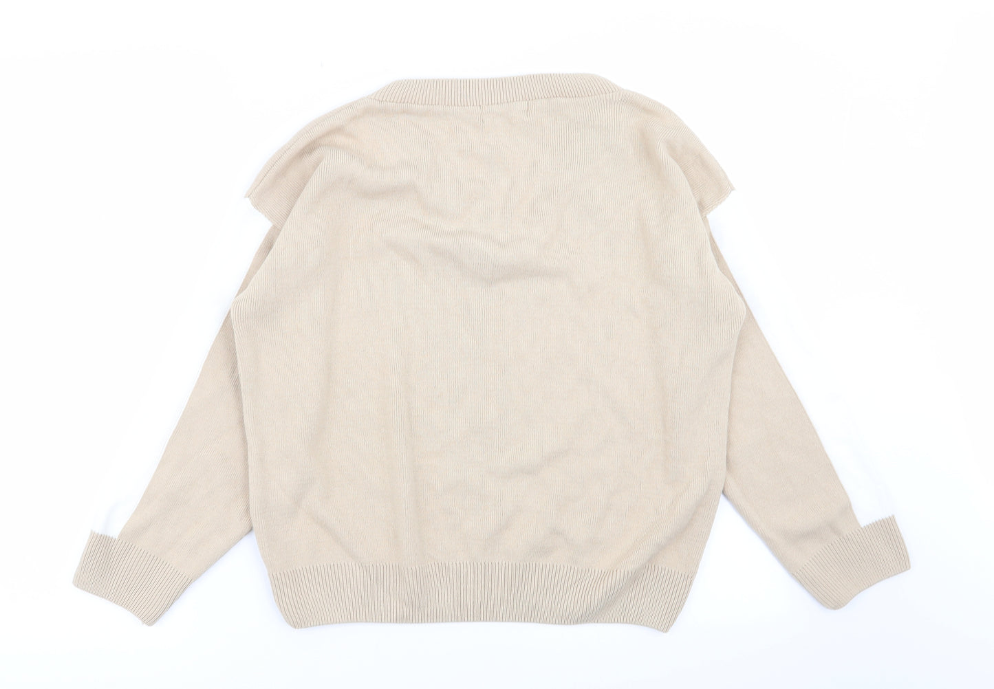 PLT Womens Beige   Pullover Jumper Size M