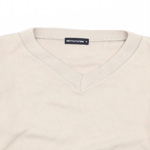 PLT Womens Beige   Pullover Jumper Size M