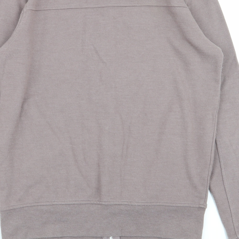 Cedar Wood State Mens Brown   Full Zip Jumper Size S