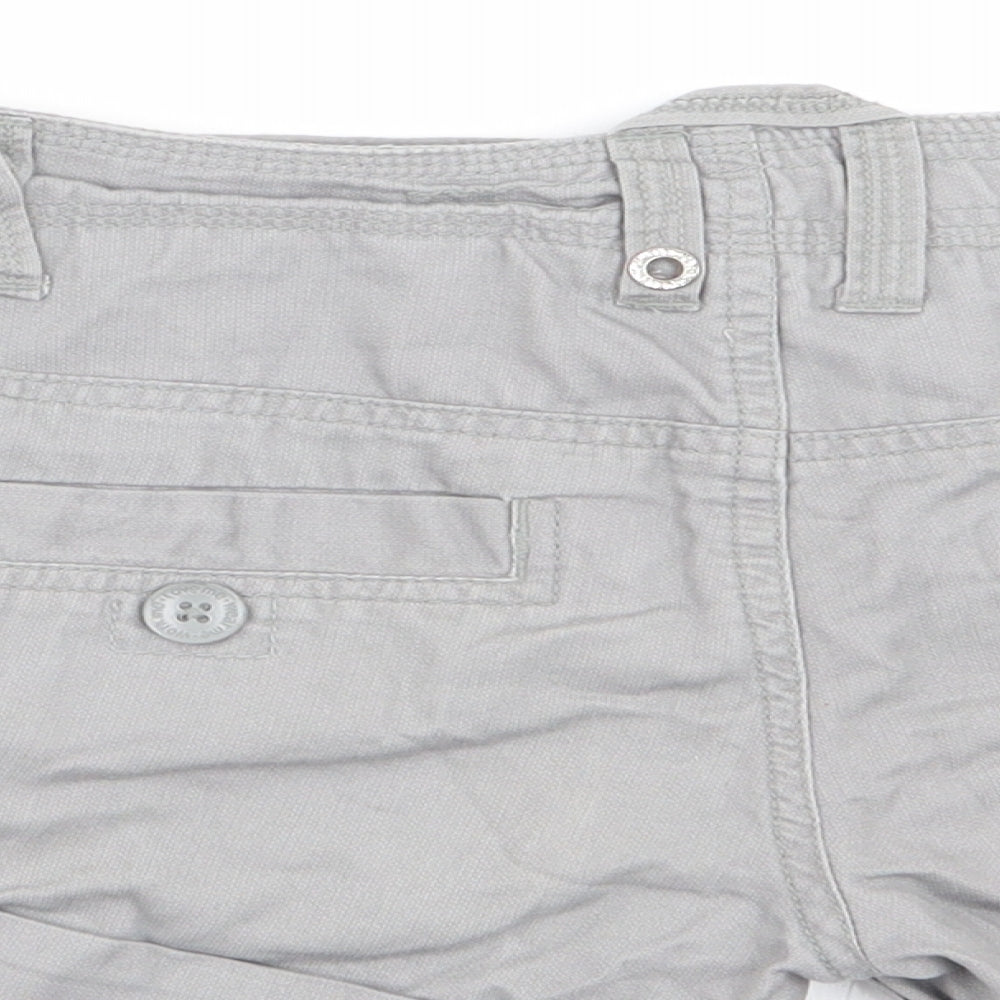 New Look Womens Grey   Hot Pants Shorts Size 8