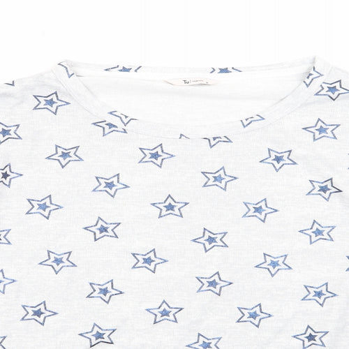 TU Womens Grey   Basic T-Shirt Size 10