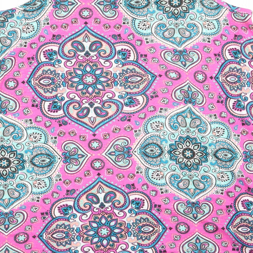 be you Womens Multicoloured Geometric  Basic Tank Size 8