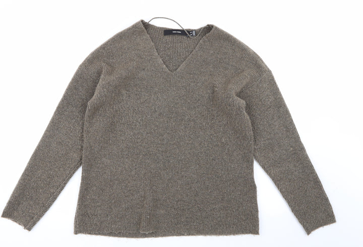 VERO MODA Womens Brown   Pullover Jumper Size XS