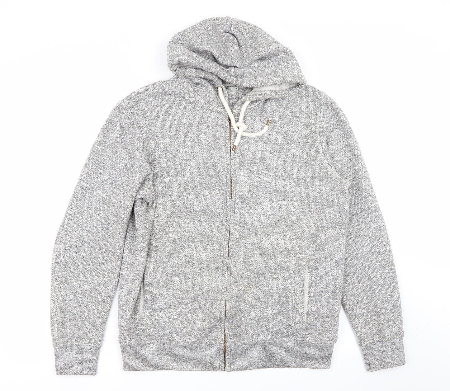 TU Mens Grey   Full Zip Jumper Size M