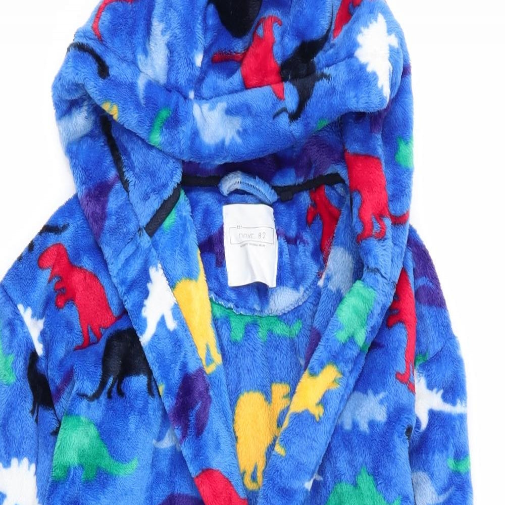 NEXT Boys Multicoloured Animal Print   Robe Size 6-7 Years