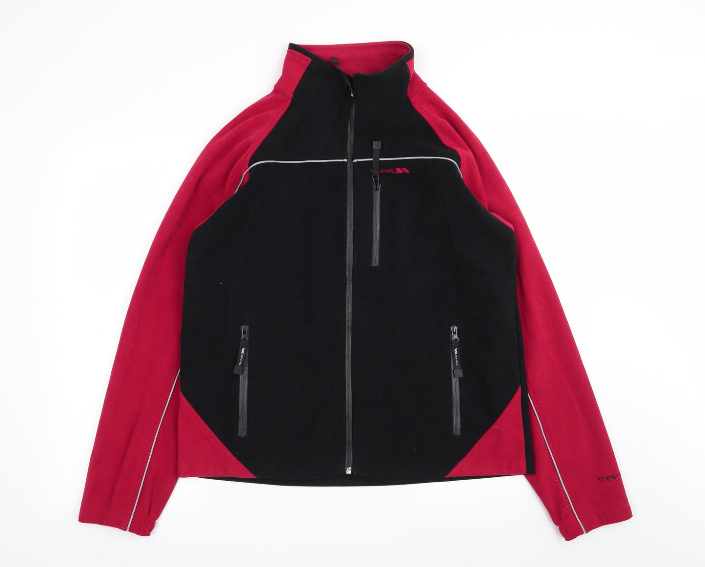 tresspass Mens Multicoloured   Full Zip Jumper Size S
