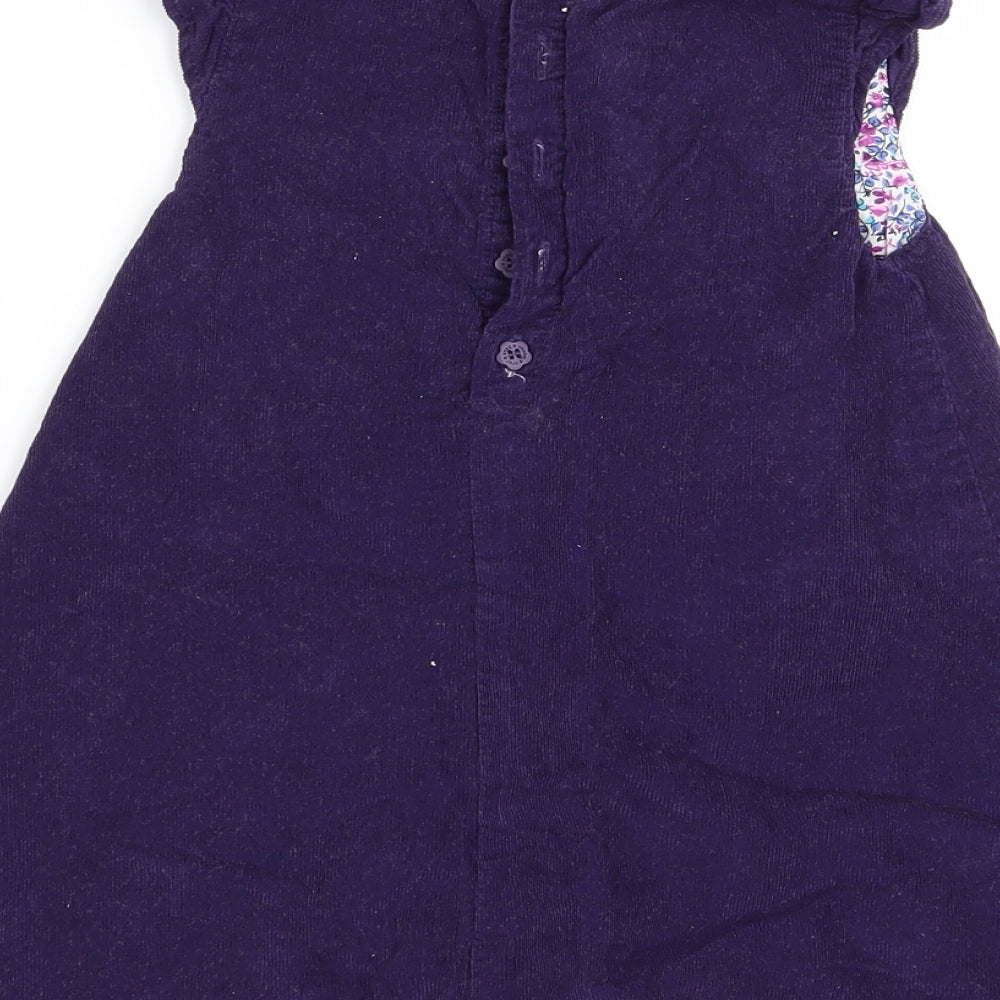 JoJo Maman Bébé Girls Purple   Fit & Flare  Size 18-24 Months