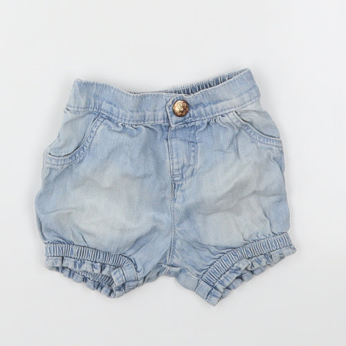 George Girls Blue   Capri Jeans Size 6-9 Months