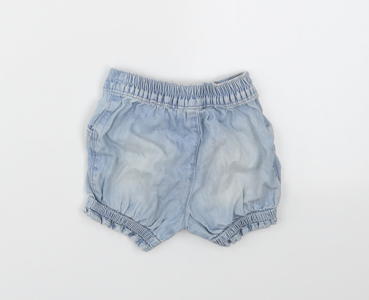 George Girls Blue   Capri Jeans Size 6-9 Months